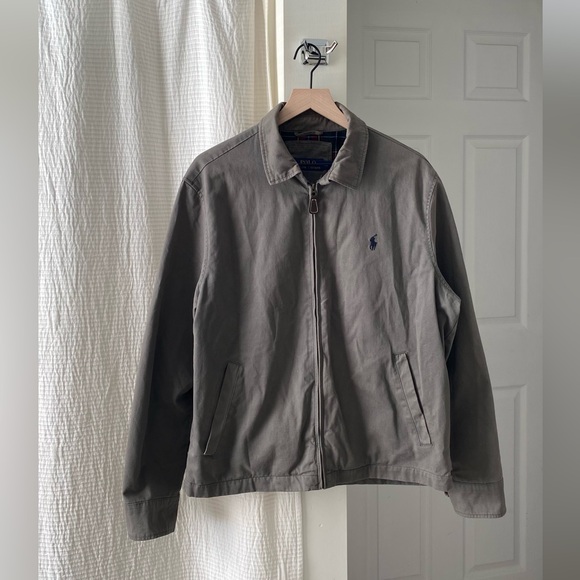 Polo Ralph Lauren Men's Gray Bi-Swing Cotton Lightweight Jacket - Picture 2 of 8